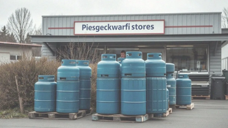 Gdzie można kupić pustą butlę gazową?
