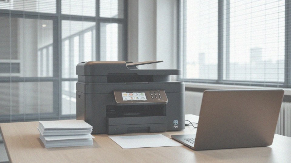 Jakie parametry drukowania oferują urządzenia wielofunkcyjne laserowe?