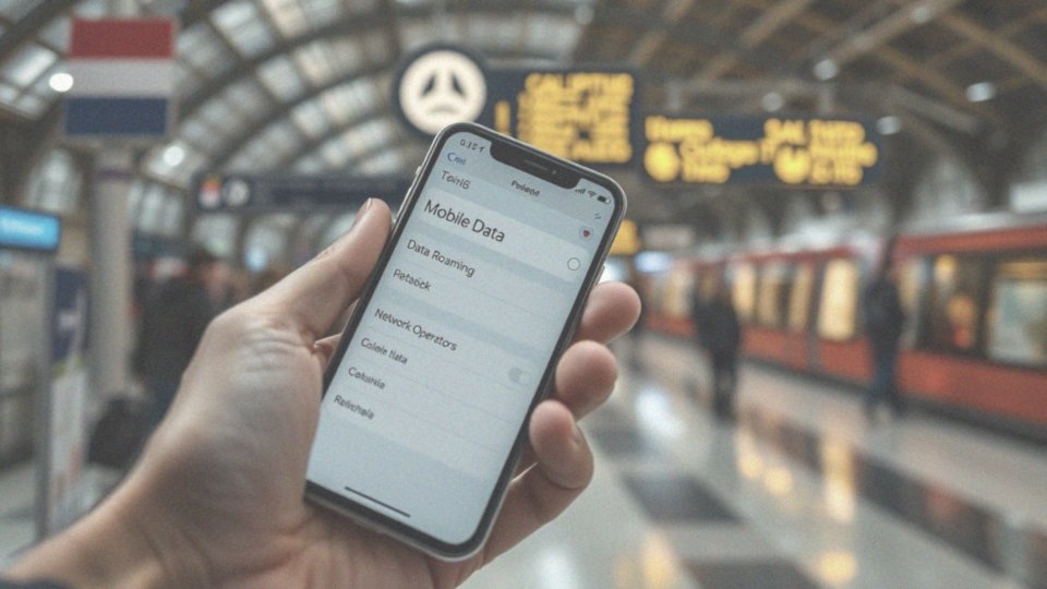 Jak ustawić telefon, aby internet działał za granicą?