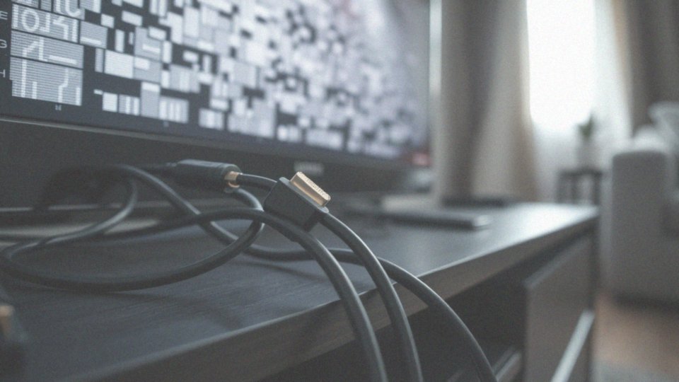 Jak zakłócenia w przewodzie HDMI mogą deformować obraz?