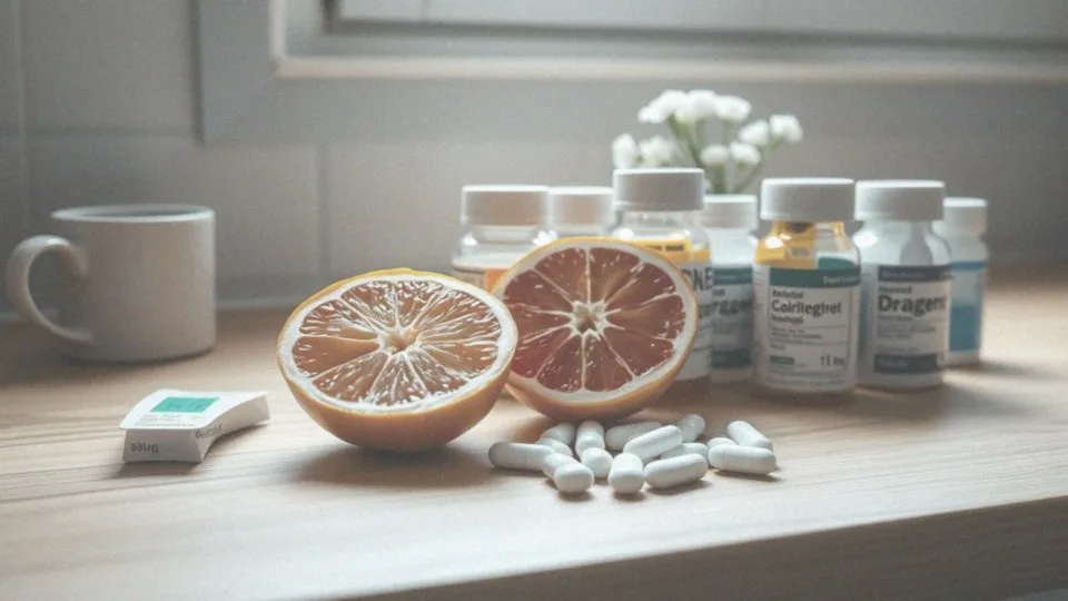 Jakie inne grupy leków wchodzą w interakcje z grejpfrutem?