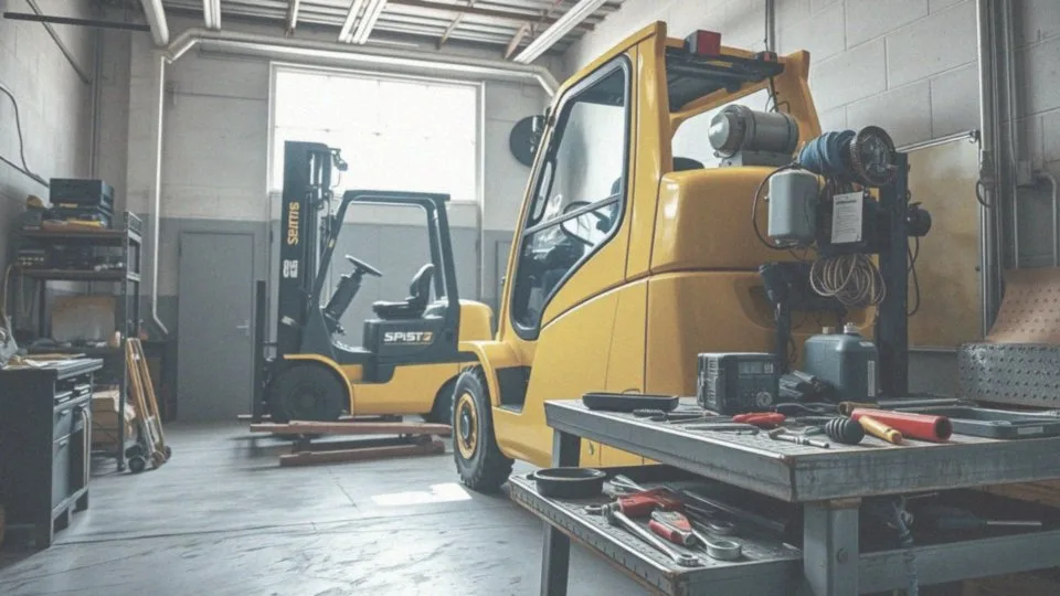 Kto przeprowadza przegląd UDT wózków widłowych?