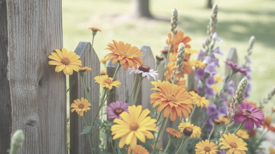 Jakie sezonowe rośliny nadają się do sadzenia przy ogrodzeniu?