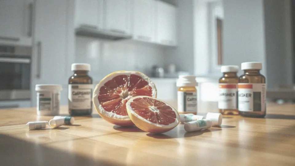 Jakie są mechanizmy działania grejpfruta na leki?