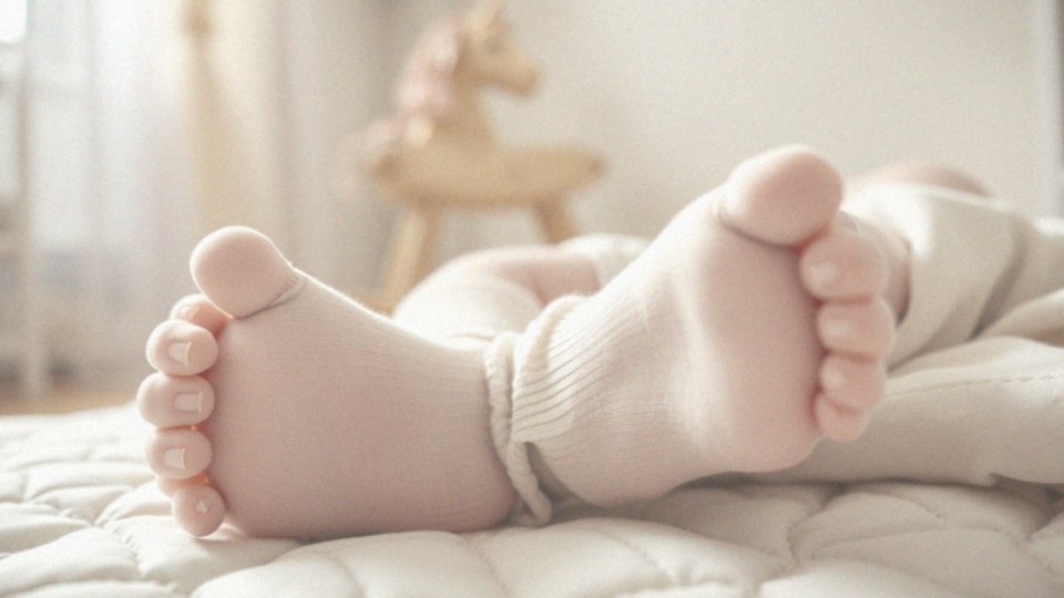 Dlaczego niewłaściwy rozmiar skarpetek może powodować płacz noworodka?