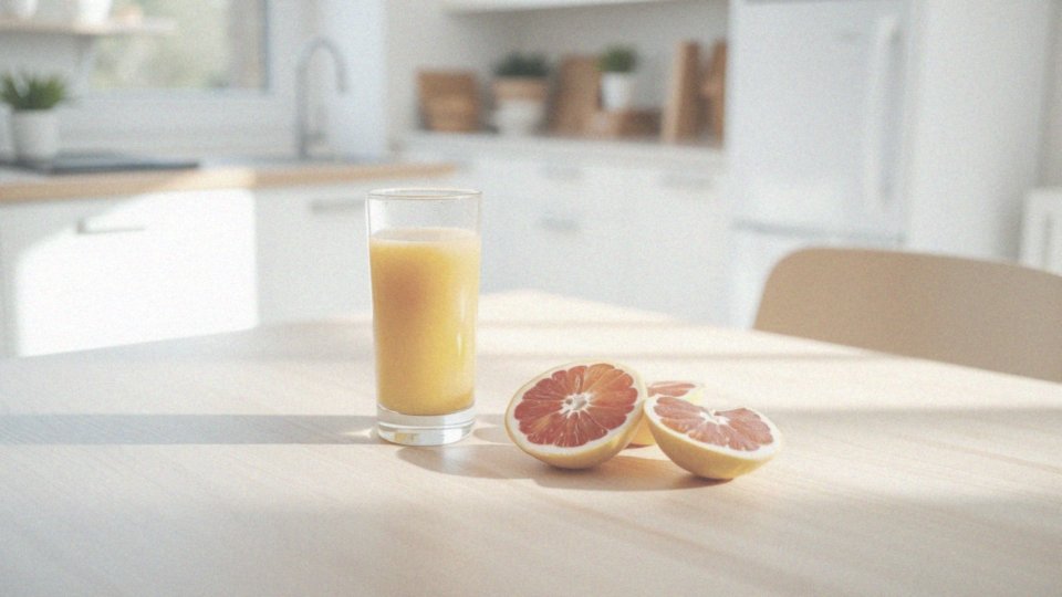 Dlaczego warto pić sok z grejpfruta na czczo?