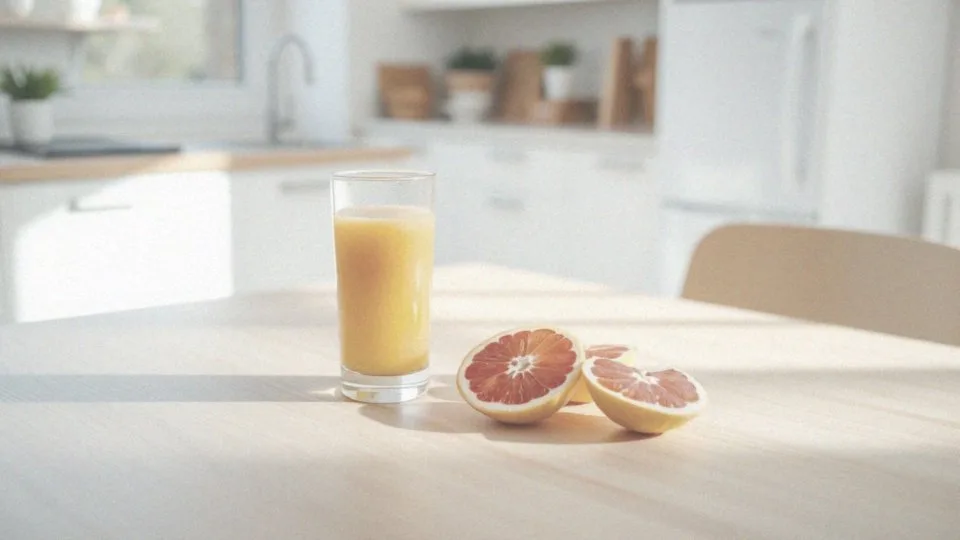 Dlaczego warto pić sok z grejpfruta na czczo?