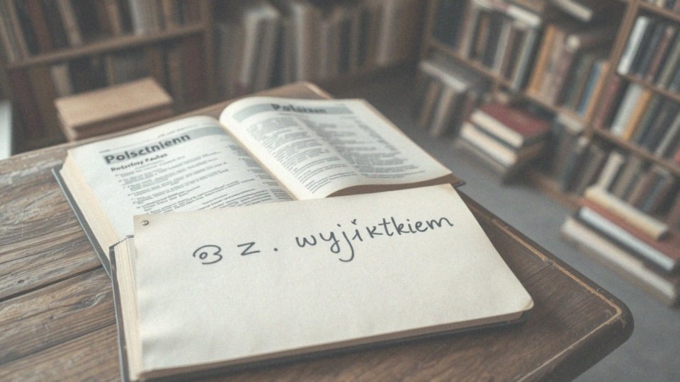 Jak prawidłowo piszemy 'z wyjątkiem'?