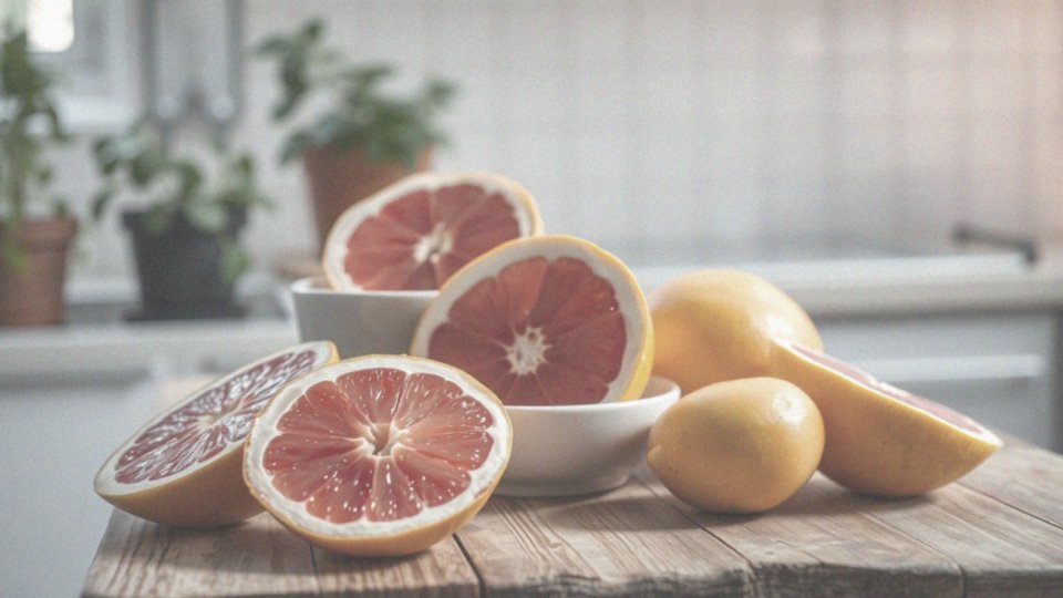 Czy grejpfrut obniża poziom cholesterolu?