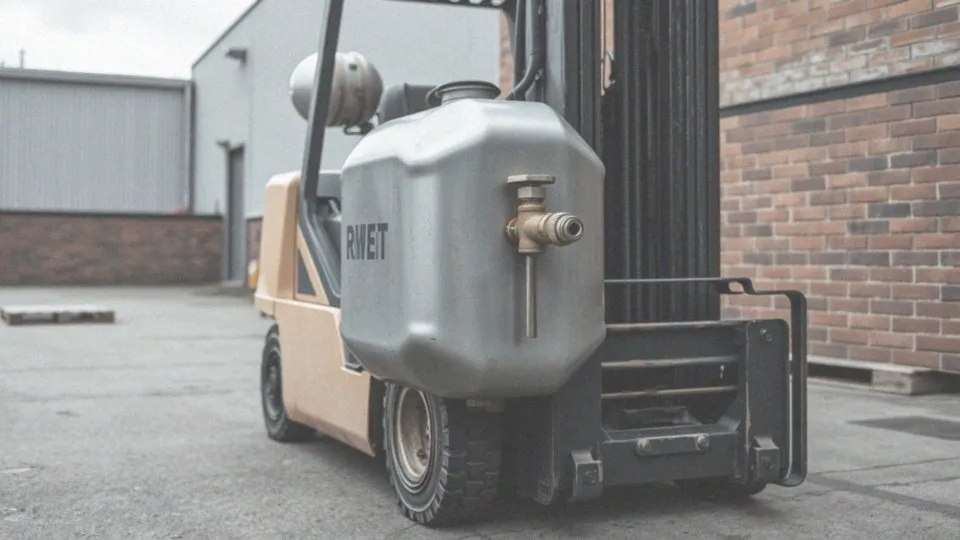 Butla gazowa do wózka widłowego – kluczowe informacje i zalety